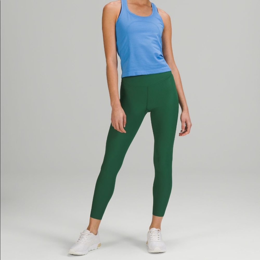 NWT Lululemon Base Pace High-Rise Ribbed Leggings 25inch